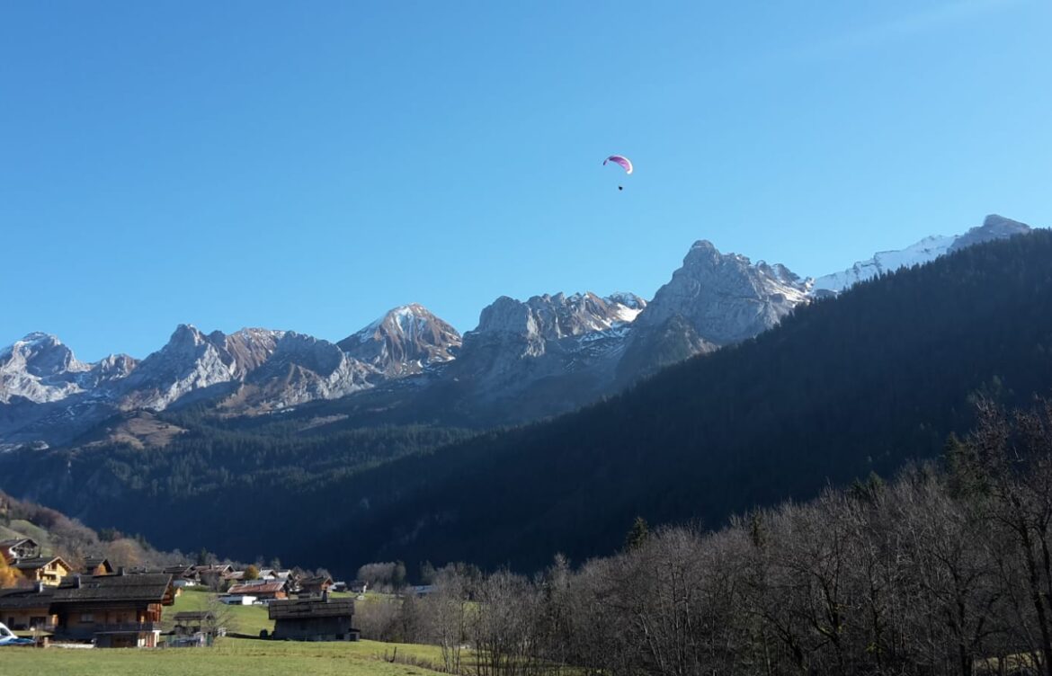 Sortie vol libre au Grand Bornand