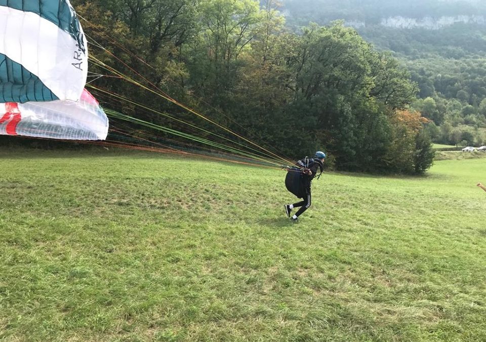 Les élèves du CFMM au championnat de France UNSS/Open Jeunes de Vol Libre