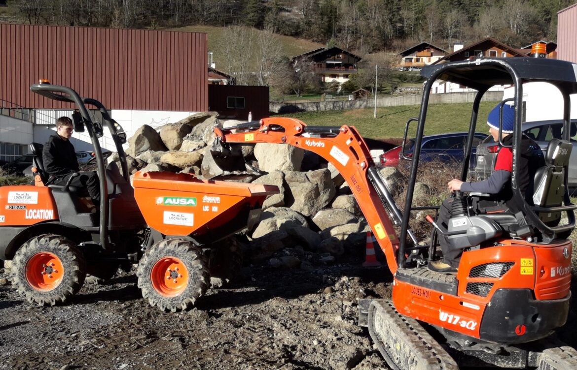 Formation à la conduite d’engins de chantier pour les Terminales Pros