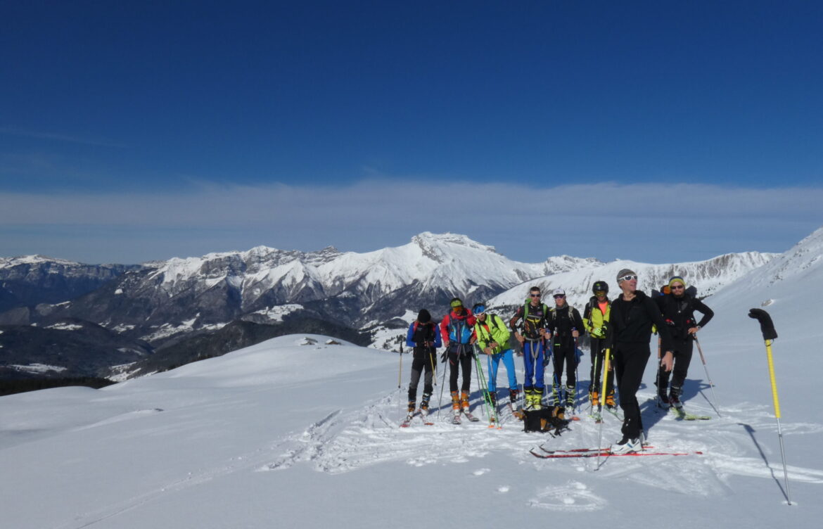 Sortie ski de randonnée pour les étudiants de BTS GPN 1ère année