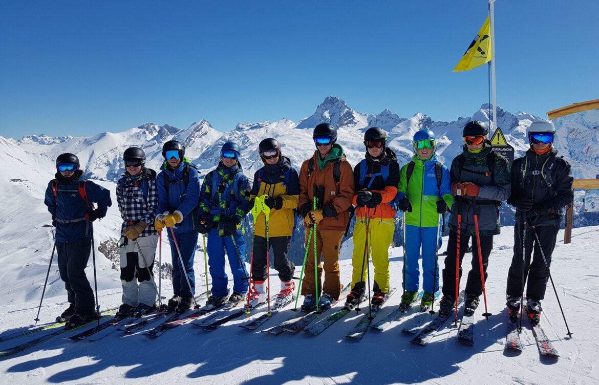 Ski de piste pour les élèves de Bac Techno STAV 1ère & 2ème années