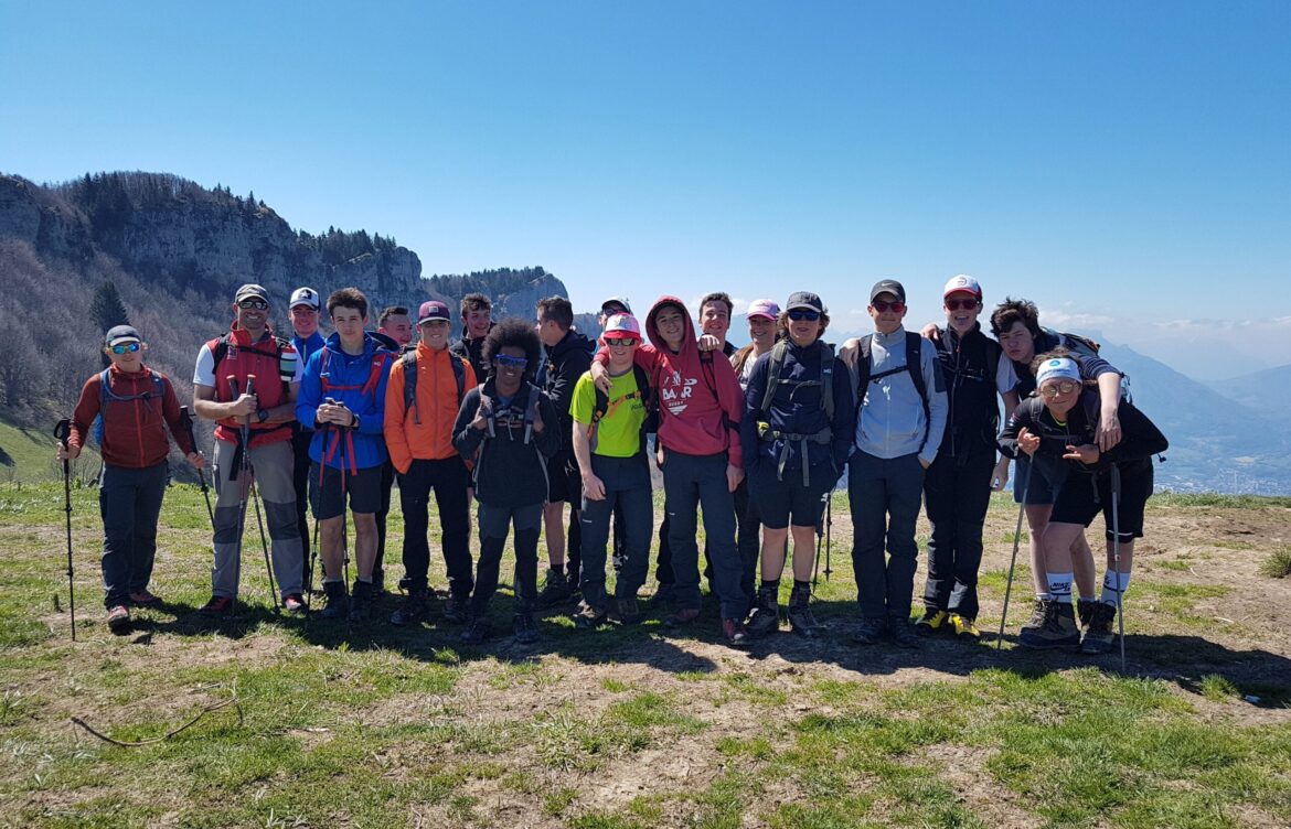 Sortie montagne pour les 1ères Pro