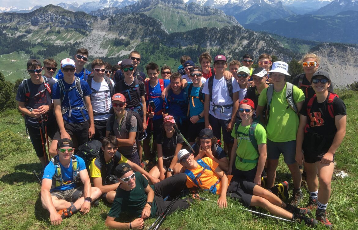 Sortie montagne estivale pour les classes de 1ère