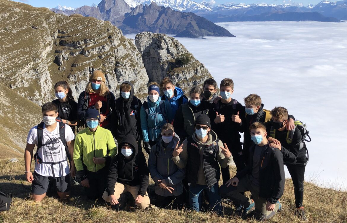 Randonnée au-dessus des nuages pour les élèves de Bac STAV