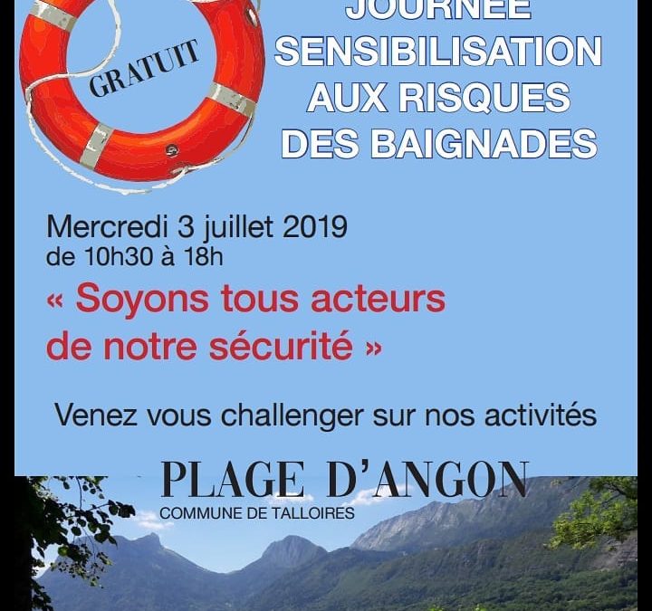 Journée de sensibilisation aux risques des baignades