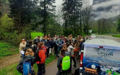 À la recherche des loges du Pic noir : une journée de terrain pour les BTS GPN