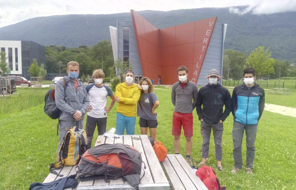 Retour des étudiants de BTS GPN 2ème année