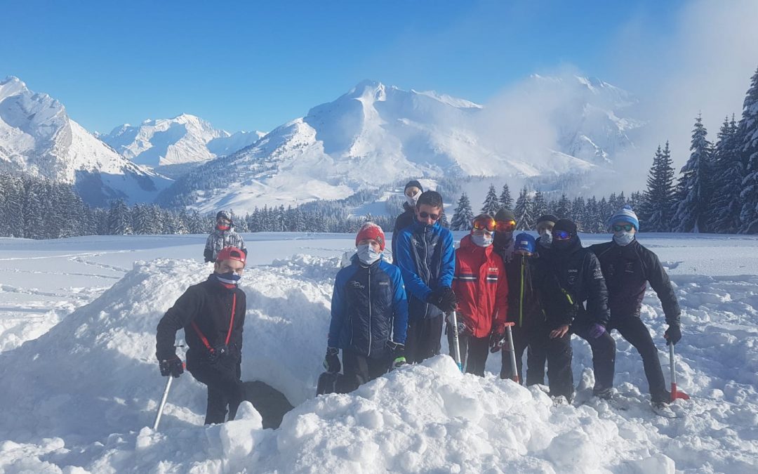 Premières sorties dans la neige