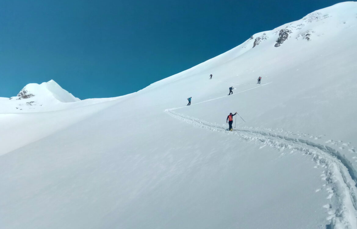 Ski de randonnée dans le Beaufortin pour les BTS GPN 2ème année