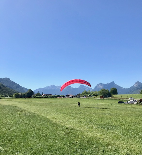 Reprise de l’activité parapente pour les élèves de Bac STAV