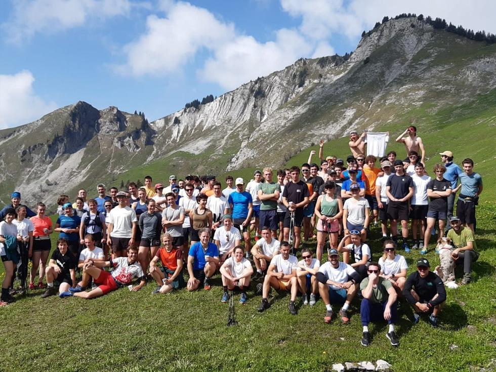 Course de Kilomètre Vertical pour les étudiants du CFMM