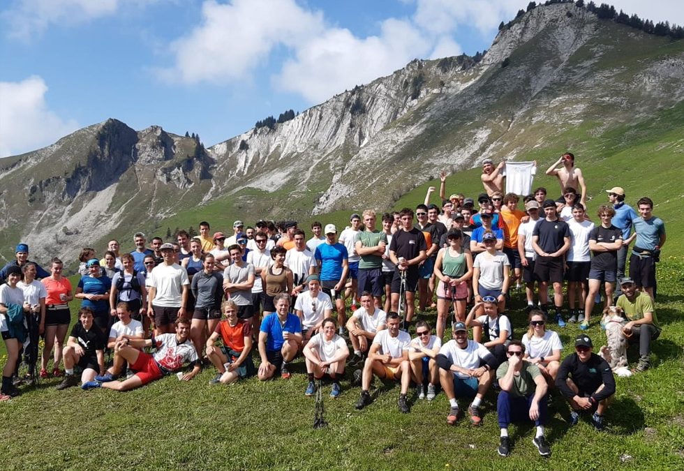 Course de Kilomètre Vertical pour les étudiants du CFMM