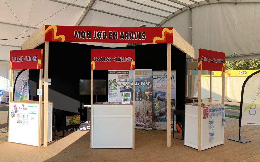 Le CFMM a participé au High Five Festival à Annecy : promouvoir les métiers en Aravis