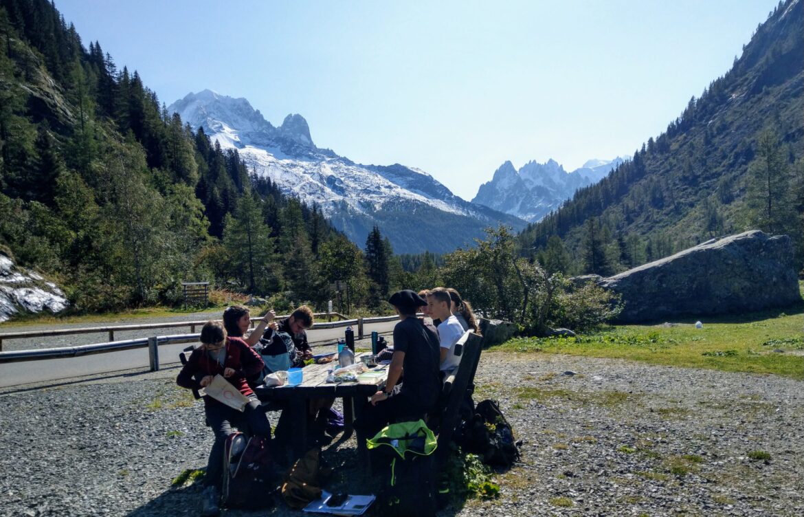 Les étudiants de BTS GPN à la découverte de la vallée de Chamonix