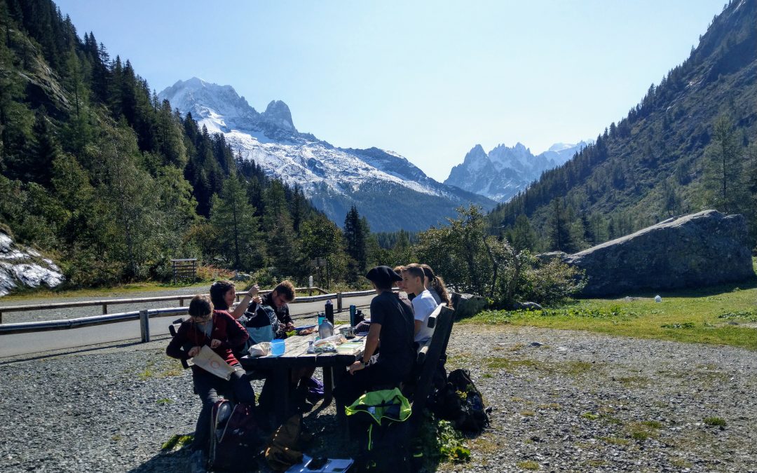 Les étudiants de BTS GPN à la découverte de la vallée de Chamonix