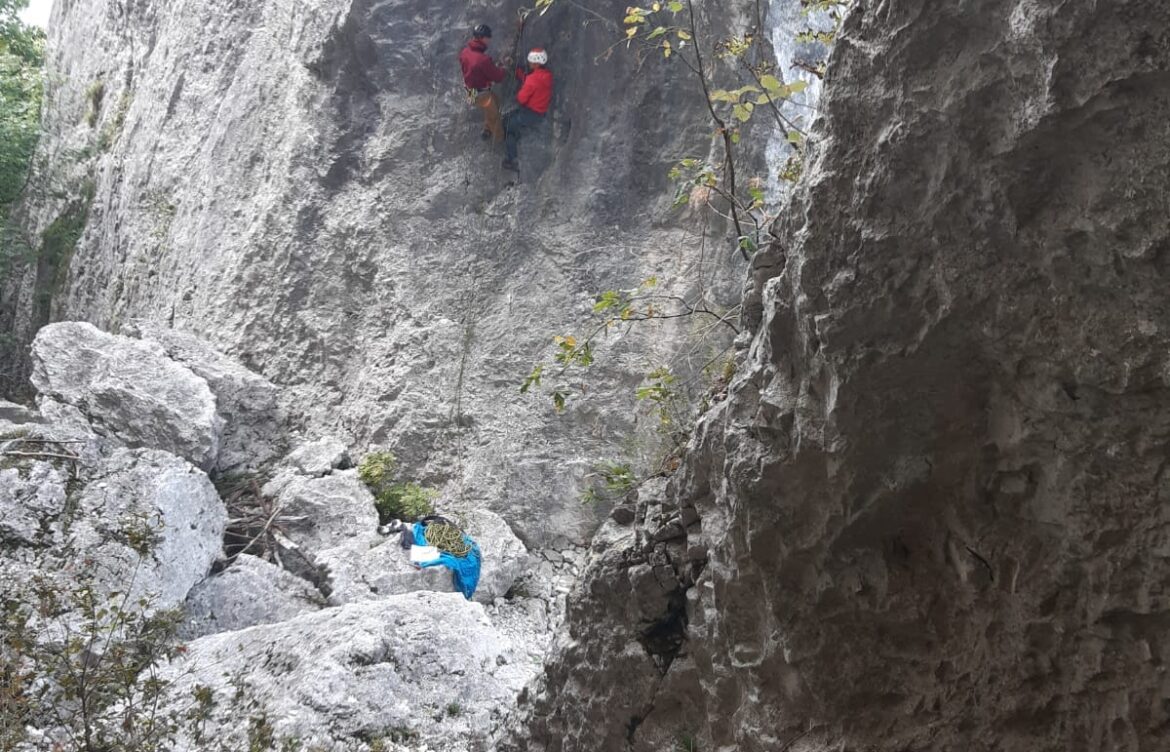 Reprise de l’escalade avec les Bts2 à la Pierre du Quart au-dessus du Lac de Bourget